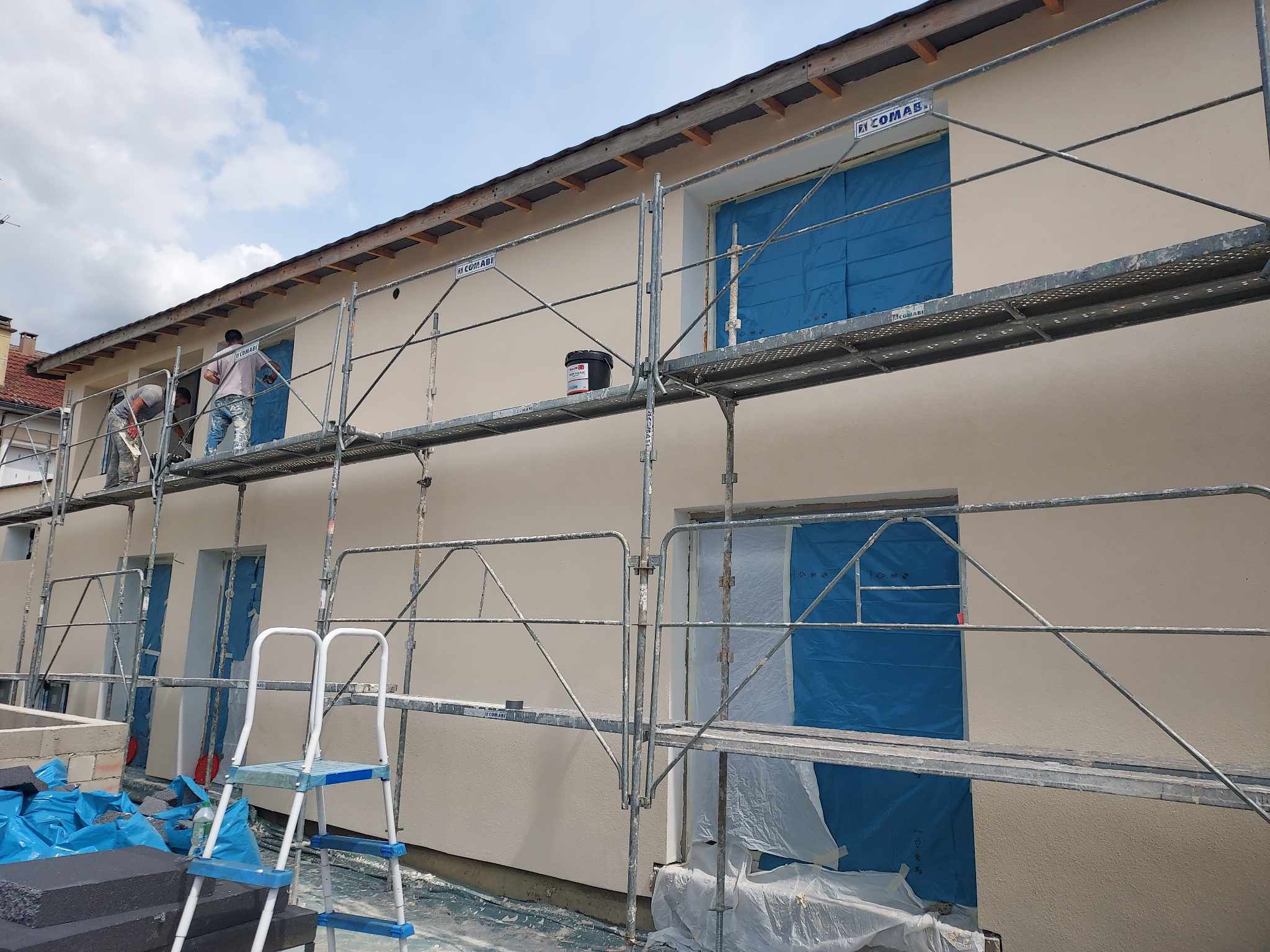 Transformation d'un hangar en duplex